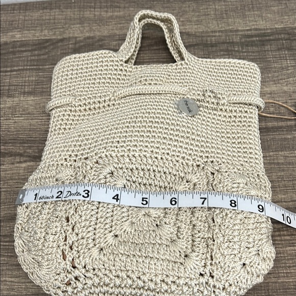 ✨The Sak Cream Crochet Tote with Vintage Geometric Design - Picture 12 of 12
